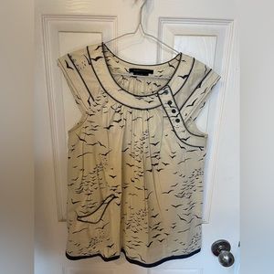BCBG Patterned Blouse